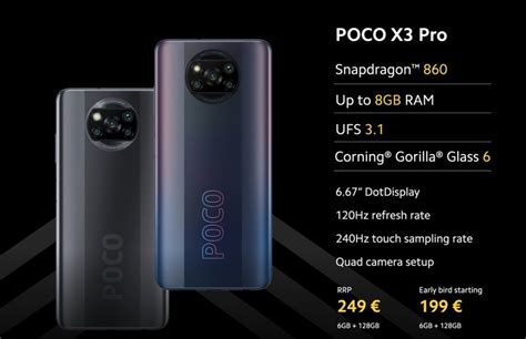 poco x3 specification